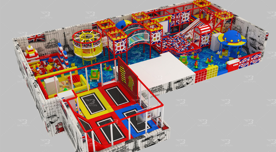 British theme indoor playground 